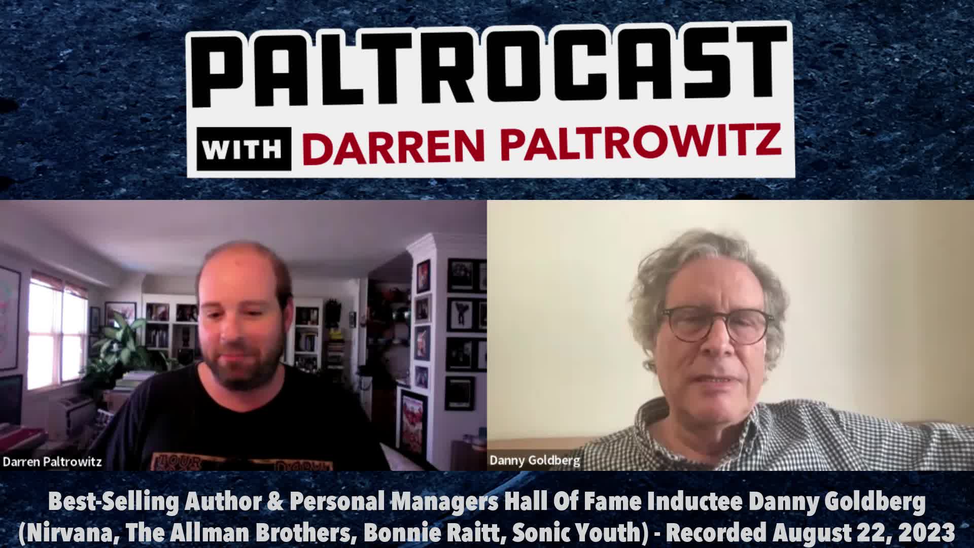 Paltrocast - Danny Goldberg + Chris Robert + Janice Dickinson Darren Paltrowitz