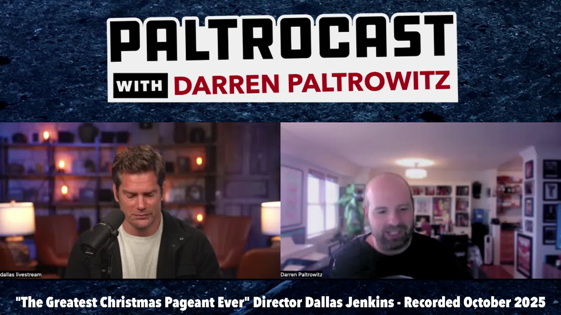 Navigate to Paltrocast - Dallas Jenkins _ Brandon Routh _ Laura Cox Darren Paltrowitz
