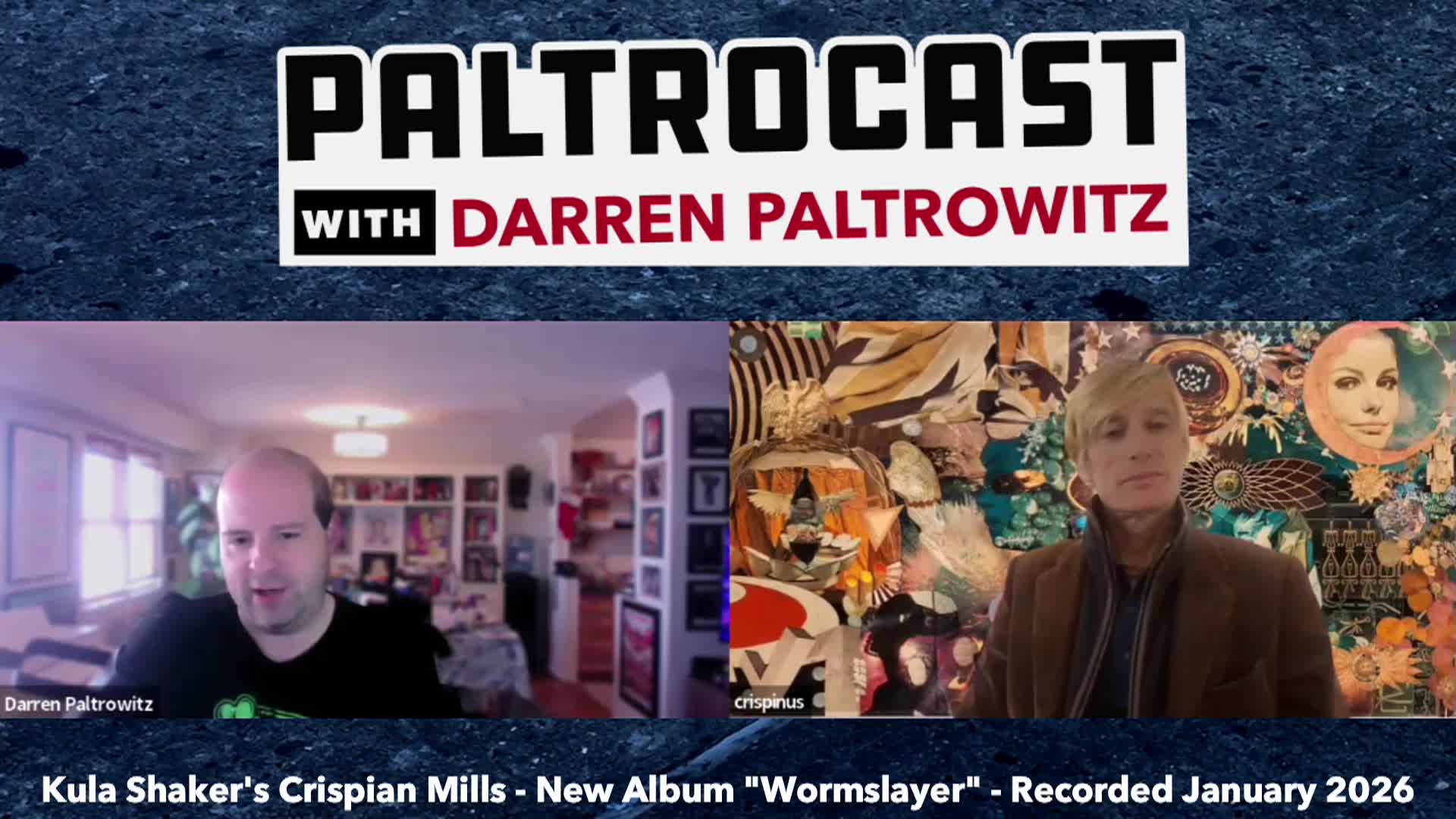 Navigate to Paltrocast - Kula Shaker_s Crispian Mills _ Lovell Holder _ Bonus NYCC Darren Paltrowitz