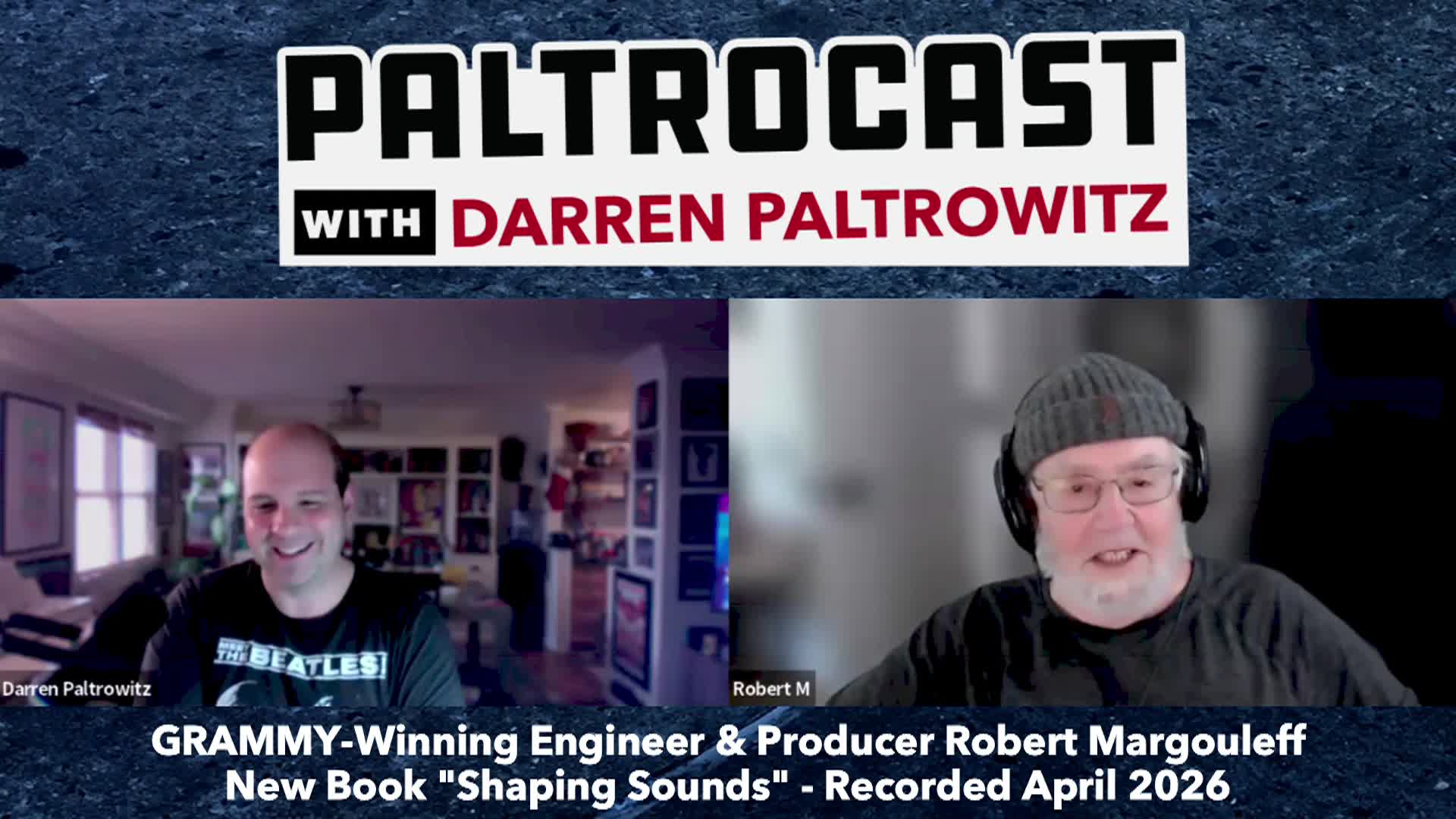 Navigate to Paltrocast - Producer and Author Robert Margouleff Darren Paltrowitz